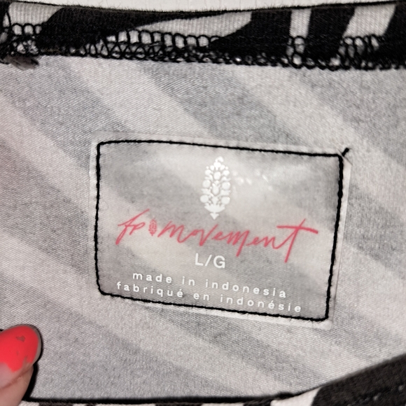 FP Movement by Free People Black and White Jumpsuit - Picture 3 of 4